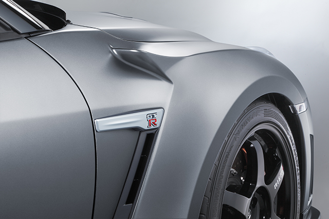 Dedicated carbon front fender