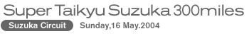 Super Taikyu Suzuka 300miles