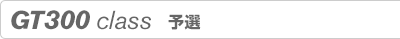 GT300 class@\I