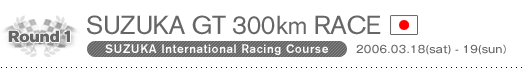 Round 1　SUZUKA GT 300km RACE width=
