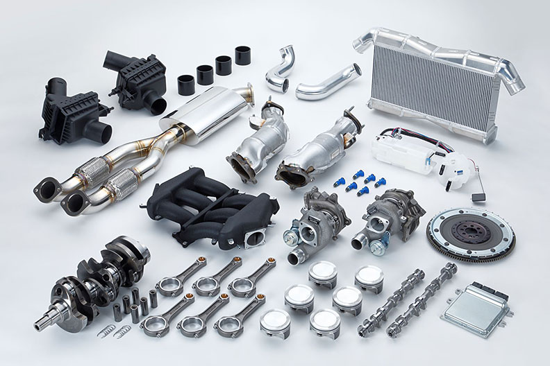 High performance engine and transaxle developed for Nissan GT-R50 by Italdesign