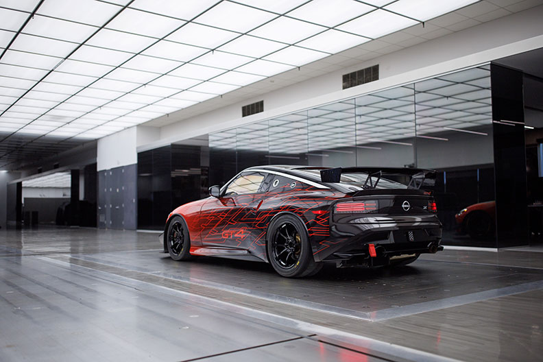 Nissan Z GT4 at the 2022 SEMA Show