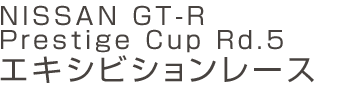 NISSAN GT-R Prestige Cup Rd.5 エキシビションレース