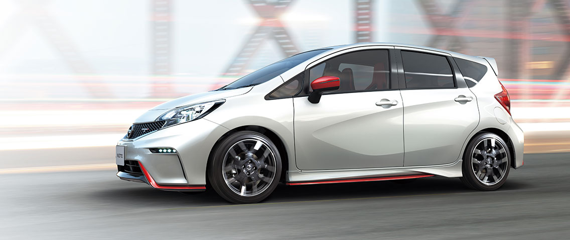 ノート NISMO (2014)、ノート e-POWER NISMO (2016)、セレナ NISMO (2017)、日産リーフ NISMO (2018) 　NISMOの情熱とこだわりを、より幅広い層のクルマ好きなお客さまへ