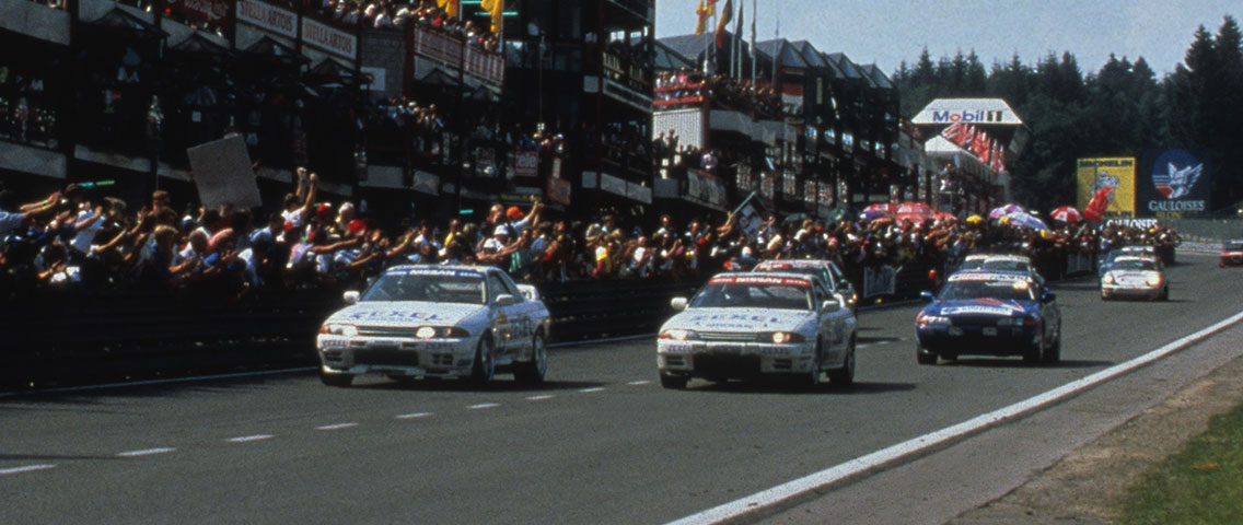 1991年スパ24時間レース　GT-RグループA仕様で制覇する