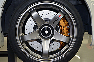 ‘260RSにR35純正Brembo投入! 〜 専用パーツ製作完了