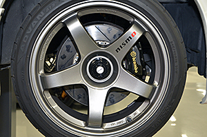 ‘260RSにR35純正Brembo投入! 〜 専用パーツ製作完了