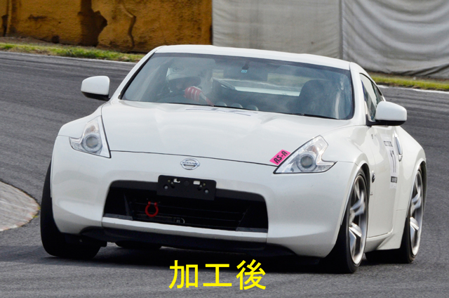 Z34 ATのクーリング強化 〜 ワンオフ エアダクト製作