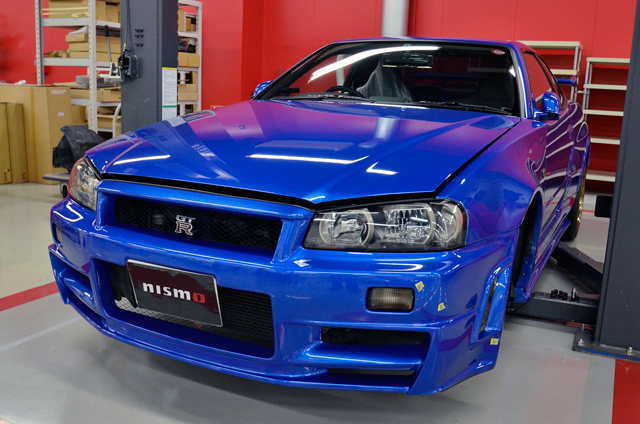 Z–tune ドライカーボンエアロやらオイル交換やら 〜 BNR34