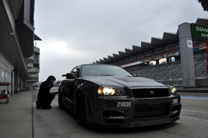 R34 GT-R Clubman Race Specロングラン取材@富士スピードウェイ