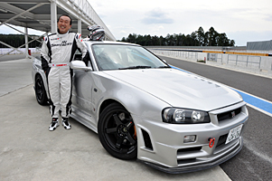 「BNR34 + R35純正ブレーキ」当主チェック
