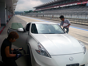 大森Fデモカー(Z34)シェイクダウン