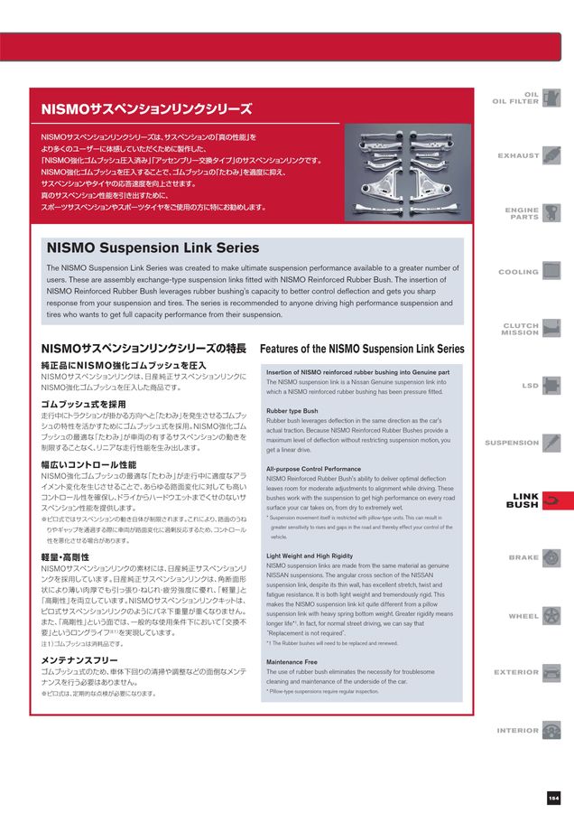 NISMO PARTS CATALOGUE 2023