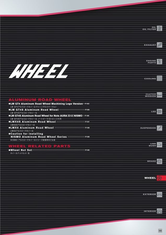 NISMO PARTS CATALOGUE 2023