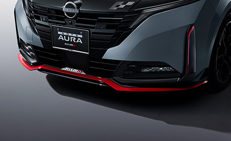 NISMO | NISMO PARTS CATALOGUE | Aero Parts [for Note AURA (E13) NISMO]/ノート オーラ(E13)NISMO用エアロパーツ