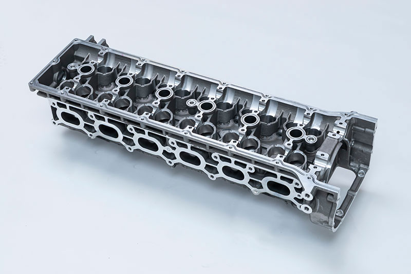 シリンダーヘッド上面