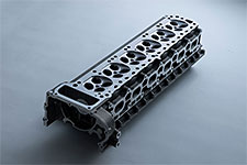 シリンダーヘッド下面