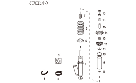 NISMO | NISMO PARTS CATALOGUE | S-tune Suspension Kit Repair