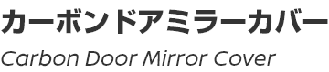 Carbon Door Mirror Cover/カーボンドアミラーカバー