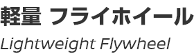 Lightweight Flywheel/軽量フライホイール
