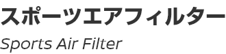 Sports Air Filter/スポーツエアーフィルター
