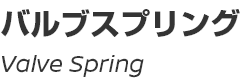 Valve Spring/バルブスプリング