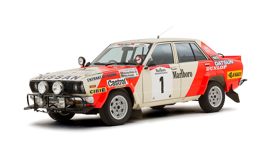 バイオレットGT 1982年 第30回サファリラリー総合優勝車